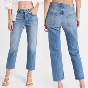 EDWIN Tash Relaxed Fit Mid Rise Straight Leg Jeans